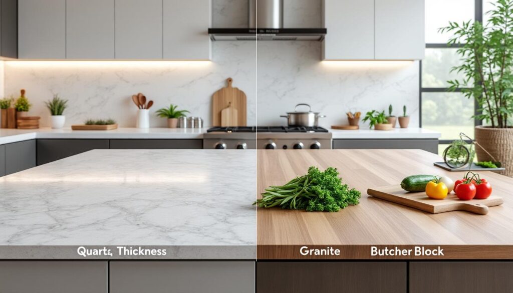 Lire la suite à propos de l’article Guide pratique : Choisir l&rsquo;épaisseur idéale de votre plan de travail pour une cuisine fonctionnelle